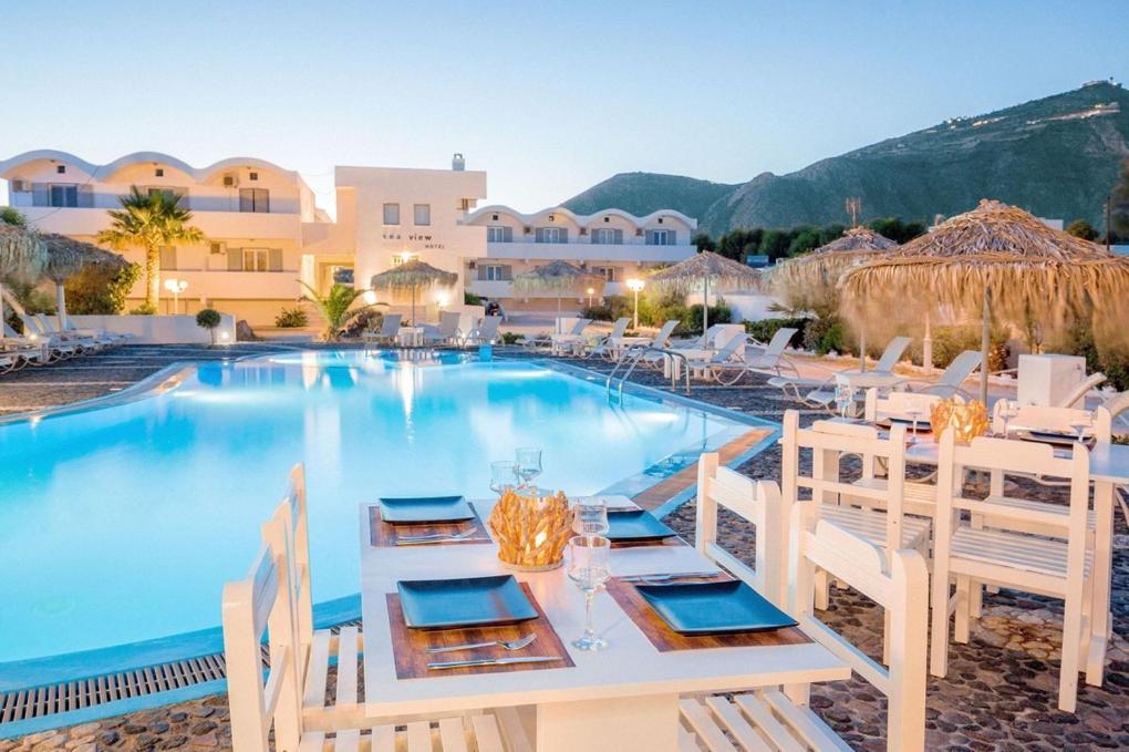 Sea View Beach Hotel (Adults Only) Perivolos  Dış mekan fotoğraf